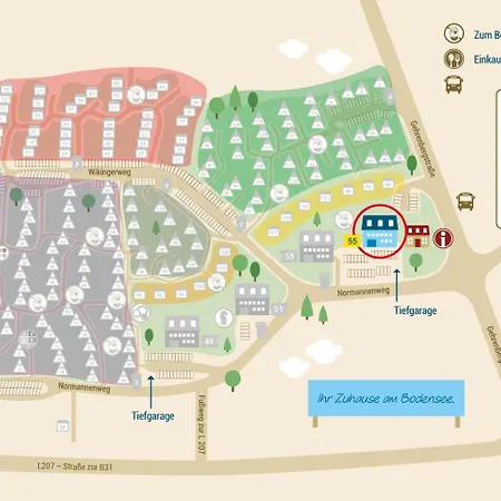 Ferienwohnpark Zwei-zimmer-apartment 55 29 Daire